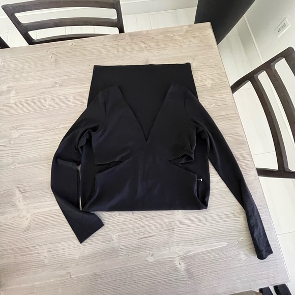 SUSANA MONACO- Long Sleeve Side Cutout Body-Con Dress- Size L - Picture 3 of 6